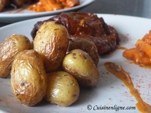 Pommes De Terre Grenailles A L Ail Et Au Thym