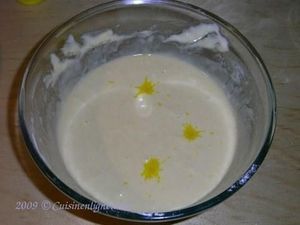 Cake au citron