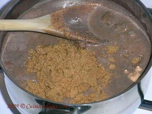 Crèmes au chocolat et spéculoos