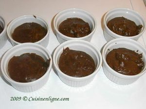 Crèmes au chocolat et spéculoos