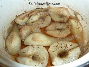 Poires au sirop