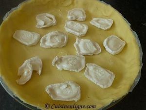 Quiche au chèvre et à la ciboulette