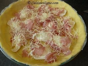 Quiche au chèvre et à la ciboulette