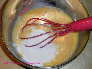 Quiche aux lardons et trois fromages