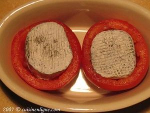 Tomates grillées au chèvre